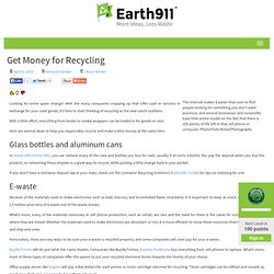 Get Money for Recycling