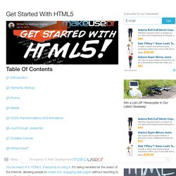 Get Started With HTML5