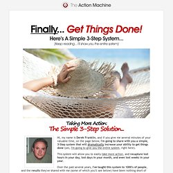 Get Things Done! - The Action Machine