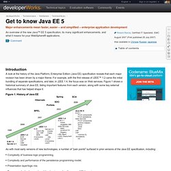 Get to know Java EE 5