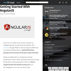Getting Started With AngularJS