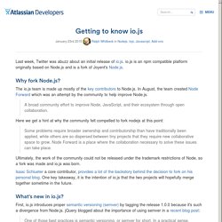 Getting to know io.js - Atlassian Developers