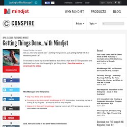 The Mindjet Blog » Getting Things Done…with Mindjet