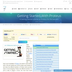 Getting Started With Proteus