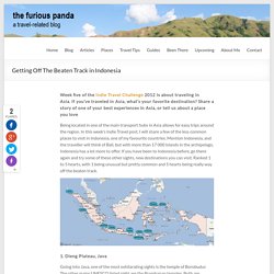 Getting Off The Beaten Track in Indonesia - The Furious Panda