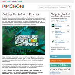 Getting Started with Enviro+ - Pimoroni Yarr-niversity