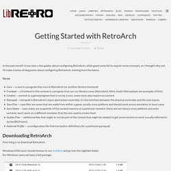 Getting Started with RetroArch – Libretro
