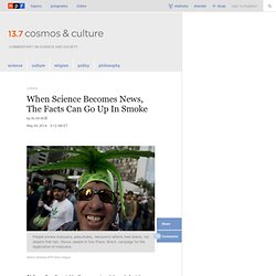 Getting Science Right In The Media : 13.7: Cosmos And Culture
