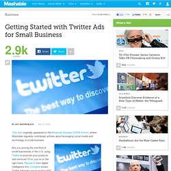 Getting Started with Twitter Ads for Small Business