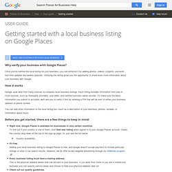 Place page tour : Commencer à utiliser Google Adresses - Centre d'aide Google Adresses