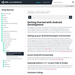 Getting Started with Android Development