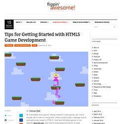 Tips for Getting Started with HTML5 Game Development