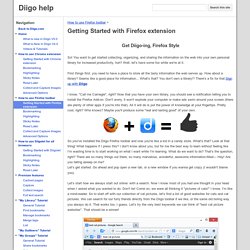 Getting Started with Firefox extension