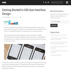 Getting Started in iOS User Interface Design