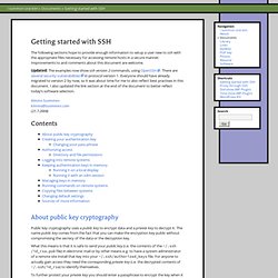 Getting started with SSH - Kimmo Suominen