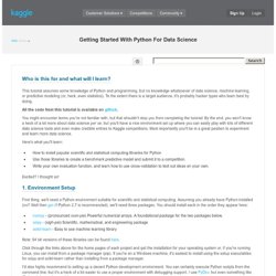 Getting Started With Python For Data Science