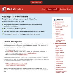 Getting Started with Rails