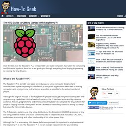 The HTG Guide to Getting Started with Raspberry Pi