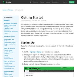 Getting Started – Linode Library - Iceweasel