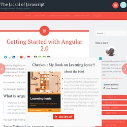 Getting Started with Angular 2.0