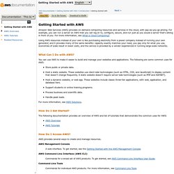 Getting Started with AWS - Getting Started with AWS