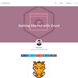 Getting Started with Grunt