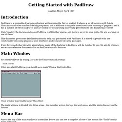 Getting Started with PadDraw