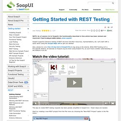 Getting Started with REST Testing