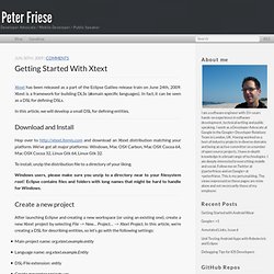 Getting Started with Xtext - Peter Friese