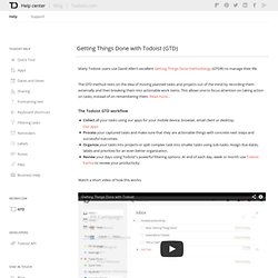 Getting Things Done with Todoist (GTD)
