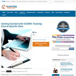 Getting Started with SCORM: Tracking Course Specific Data