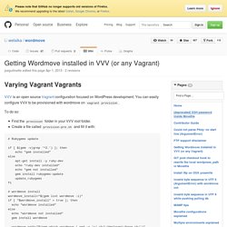 Getting Wordmove installed in VVV (or any Vagrant) · welaika/wordmove Wiki