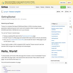 GettingStarted · google/traceur-compiler Wiki