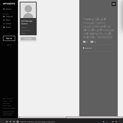Ghế Massage Osanno (osanno) on Myspace