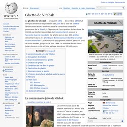 Ghetto de Vitebsk
