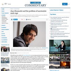 Jian Ghomeshi and the problem of narcissistic male rage