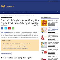 Giải mã những bí mật về Cung Kim Ngưu: tử vi, tính cách, nghề nghiệp