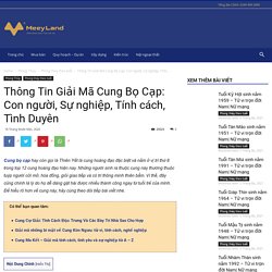 Giải mã bí ẩn cung Bọ Cạp: Tính cách, Tình yêu & Sự nghiệp