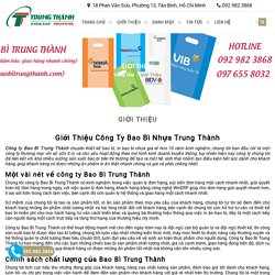 Giới Thiệu Về Công Ty - Bao Bì Trung Thành