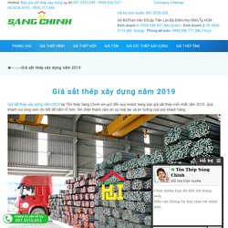 Giá sắt thép xây dựng năm 2019 sắt thép xây dựng mới nhất 24/24 - 097.5555.055