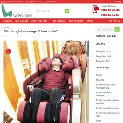 giá tiền ghế massage là bao nhiêu? Chất lượng giá thành