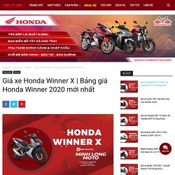 Bảng giá Honda Winner 2020 mới nhất