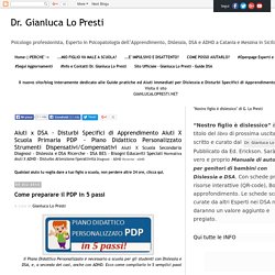 Dr. Gianluca Lo Presti: Come preparare il PDP in 5 passi