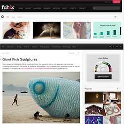 Giant Fish Sculptures – Fubiz™ -iOSFlashVideo