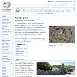Giants' grave