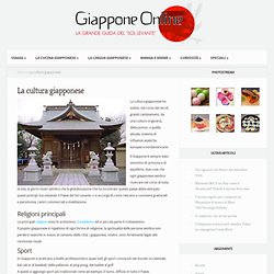 La cultura giapponese