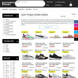 Giày Puma 2021 chính hãng, trả góp 0%