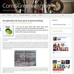 Des giboulées de mars pour le greenwashing l Com&Greenwashing