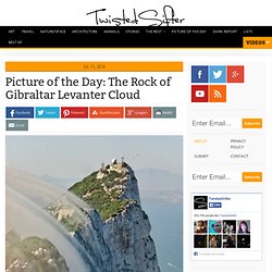 The Rock of Gibraltar Levanter Cloud