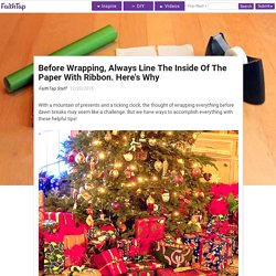Gift Wrapping Tips Just In Time For Christmas